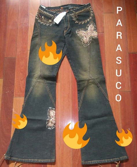 Parasuco Denim - Parasuco | SALE🎈Vintage Beaded Waistless Jeans